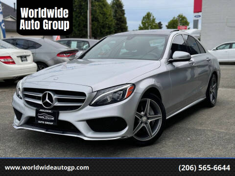 2015 Mercedes-Benz C-Class for sale at Worldwide Auto Group in Auburn WA