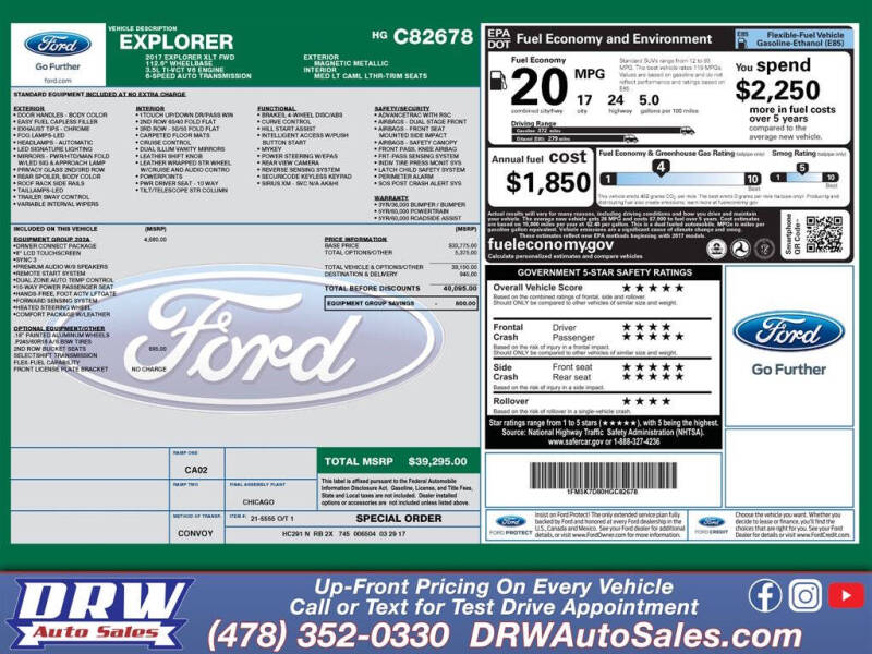 2017 Ford Explorer XLT