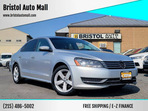2013 Volkswagen Passat for sale at Bristol Auto Mall in Levittown PA
