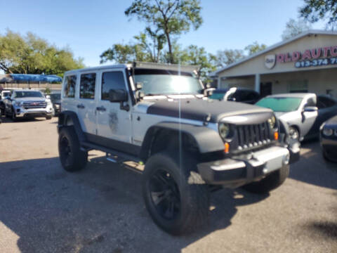 2012 Jeep Wrangler Unlimited for sale at QLD AUTO INC in Tampa FL