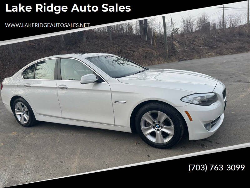 2013 BMW 5 Series for sale at Lake Ridge Auto Sales in Woodbridge VA