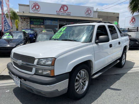 2004 Chevrolet Avalanche for sale at AD CarPros, Inc. - Whittier in Whittier CA