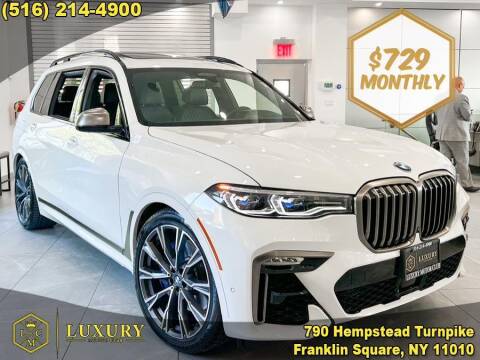 2020 BMW X7 for sale at LUXURY MOTOR CLUB in Franklin Square NY