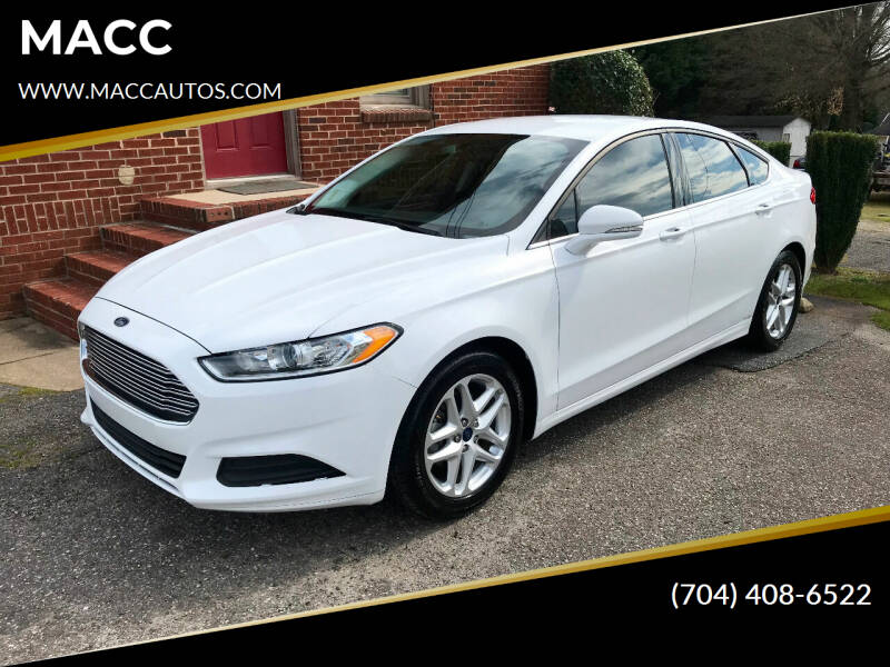 2016 Ford Fusion for sale at MACC in Gastonia NC