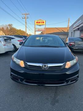 2012 Honda Civic for sale at Best Value Auto Service and Sales in Springfield MA