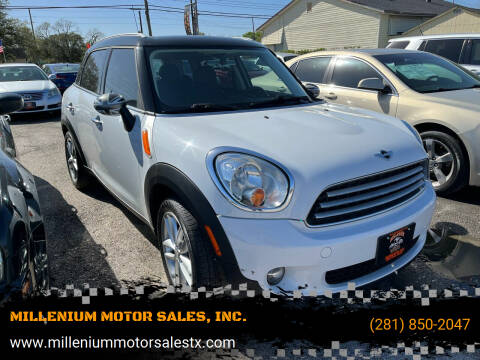 2014 MINI Countryman for sale at MILLENIUM MOTOR SALES, INC. in Rosenberg TX