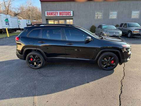 2017 Jeep Cherokee for sale at Ramsey Motors in Riverside MO