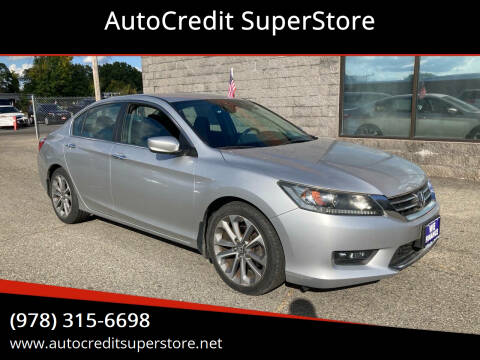 2015 Honda Accord for sale at AutoCredit SuperStore in Lowell MA