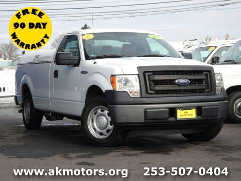 2013 Ford F-150 for sale at AK Motors in Tacoma WA