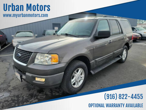 2004 Ford Expedition for sale at Urban Motors in Sacramento CA