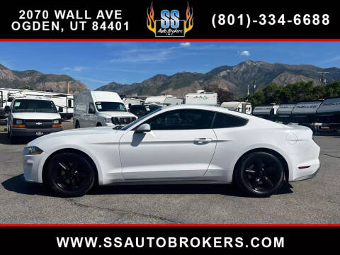 2019 Ford Mustang for sale at S S Auto Brokers in Ogden UT