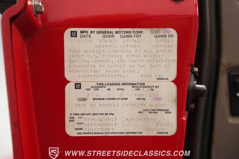 1989 Chevrolet Corvette