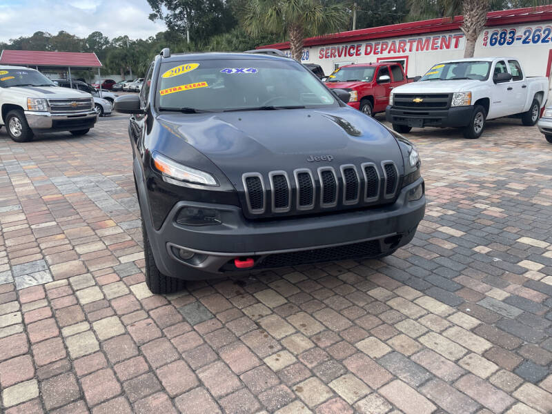 2016 Jeep Cherokee for sale at Affordable Auto Motors in Jacksonville FL