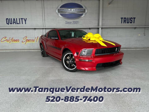 2008 Ford Mustang for sale at TANQUE VERDE MOTORS in Tucson AZ
