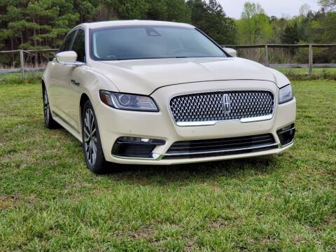 2018 Lincoln Continental for sale at York Motor Company in York SC