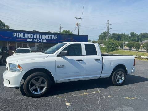 2018 RAM 1500 for sale at Penland Automotive Group in Laurens SC