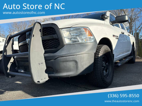 2014 RAM 1500 for sale at Auto Store of NC in Walnut Cove NC