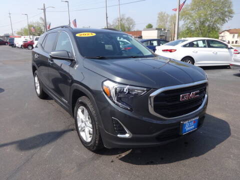 2021 GMC Terrain for sale at ROSE AUTOMOTIVE in Hamilton OH