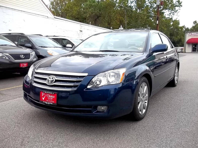 2006 Toyota Avalon for sale at 1st Choice Auto Sales in Fairfax VA