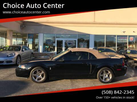 2003 Ford Mustang SVT Cobra for sale at Choice Auto Center in Shrewsbury MA