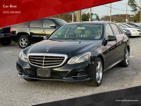 2014 Mercedes-Benz E-Class for sale at Car Bros in Virginia Beach VA