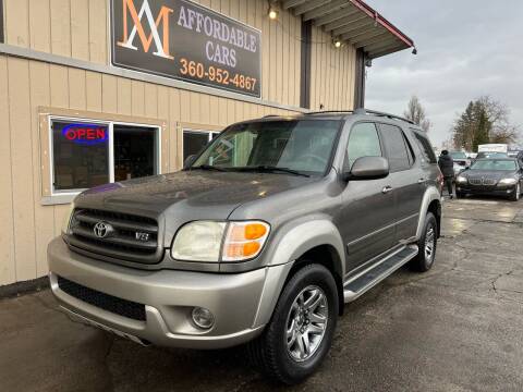 2003 Toyota Sequoia for sale at M & A Affordable Cars in Vancouver WA