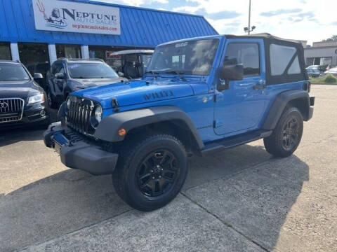 2015 Jeep Wrangler for sale at Neptune Auto Sales in Virginia Beach VA
