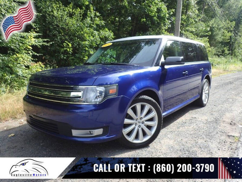 2014 Ford Flex for sale at EAGLEVILLE MOTORS LLC in Storrs Mansfield CT