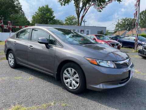 2012 Honda Civic for sale at Car Complex in Linden NJ