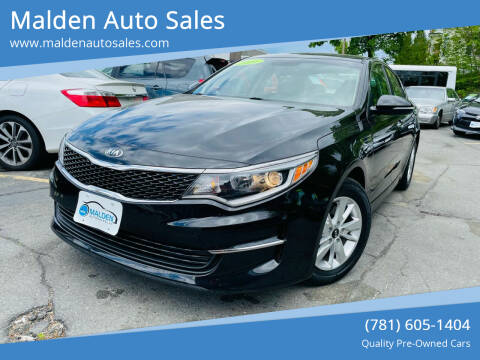 2016 Kia Optima for sale at Malden Auto Sales in Malden MA