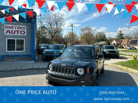 2018 Jeep Renegade for sale at ONE PRICE AUTO in Mount Clemens MI