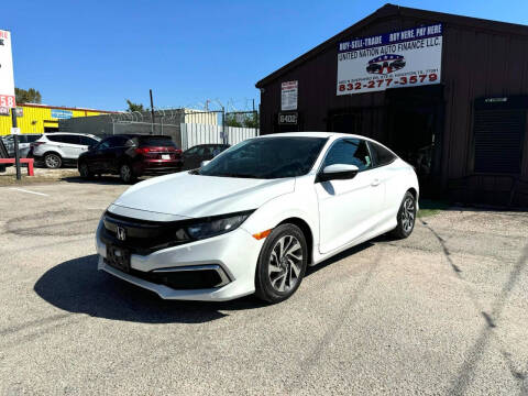 2020 Honda Civic for sale at KLB AUTO SALE in Houston TX