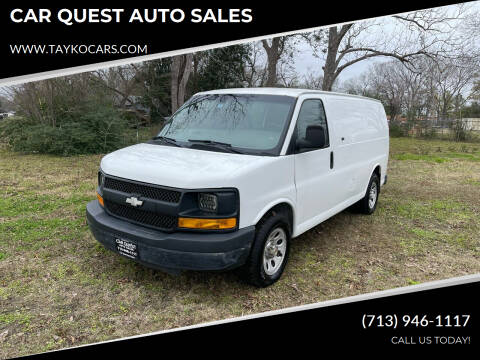 2009 Chevrolet Express for sale at CAR QUEST AUTO SALES in Houston TX