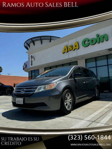 2012 Honda Odyssey for sale at Ramos Auto Sales in Bell CA
