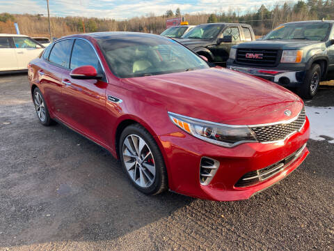 2016 Kia Optima for sale at GLOVECARS.COM LLC in Johnstown NY