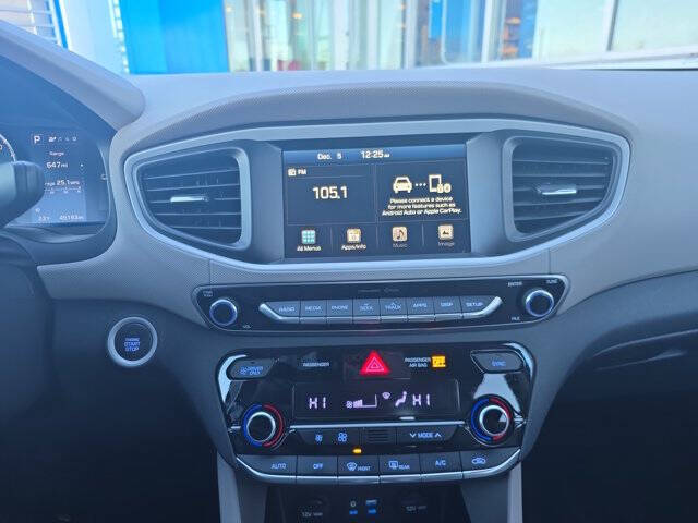 2019 Hyundai Ioniq Hybrid Blue