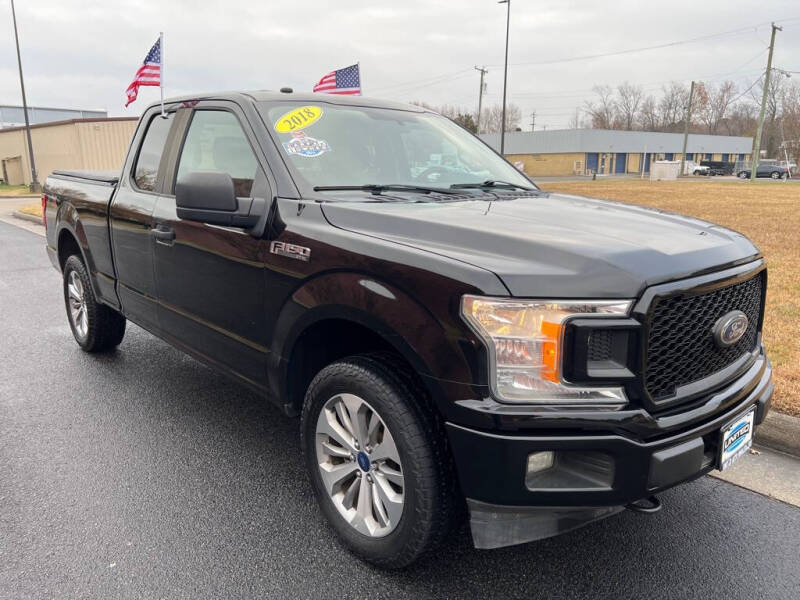 2018 Ford F-150 for sale at UNITED AUTO WHOLESALERS LLC in Portsmouth VA