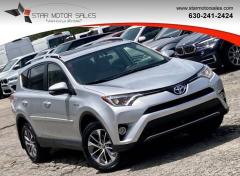 2016 Toyota RAV4 Hybrid for sale at Star Motor Sales in Downers Grove IL