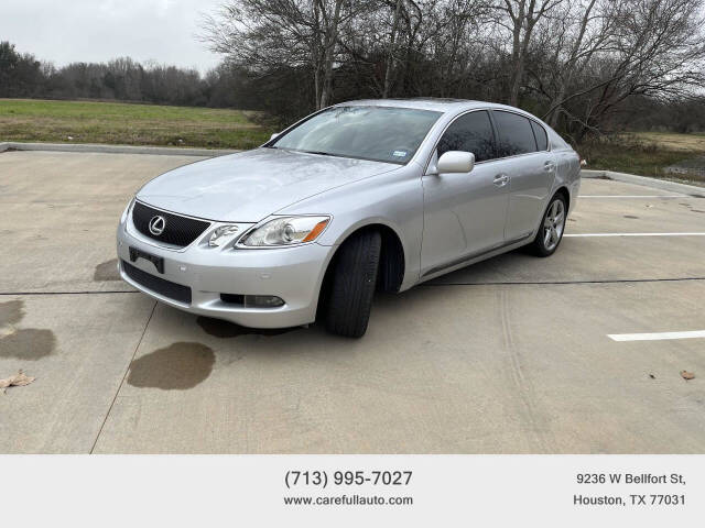 2007 Lexus GS 350 for sale at CAREFULL AUTO CARE in Houston, TX