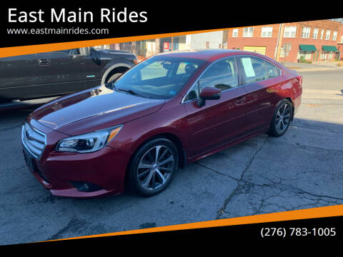 2016 Subaru Legacy for sale at East Main Rides in Marion VA