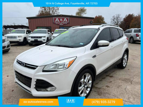 2014 Ford Escape for sale at A & A Auto Sales in Fayetteville AR