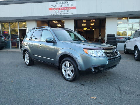 2009 Subaru Forester for sale at Landes Family Auto Sales in Attleboro MA