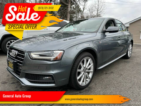 2016 Audi A4 for sale at General Auto Group in Irvington NJ