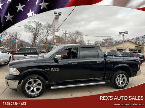 2017 RAM 1500 for sale at Rex's Auto Sales in Junction City KS