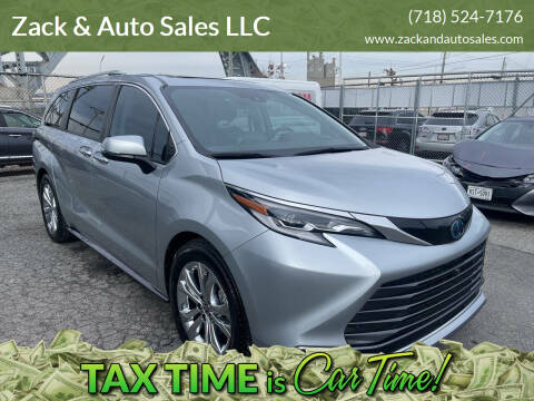 2022 Toyota Sienna for sale at Zack & Auto Sales LLC in Staten Island NY