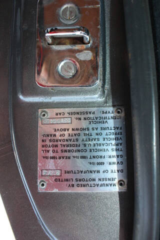 1974 Jensen Interceptor