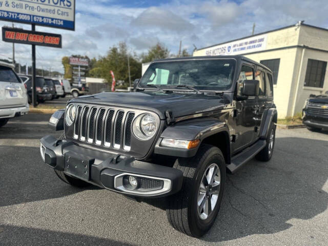 2019 Jeep Wrangler Unlimited for sale at S & S Motors in Marietta, GA