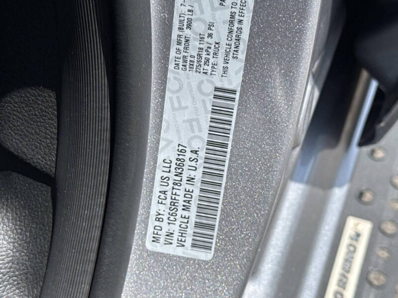 2020 RAM 1500