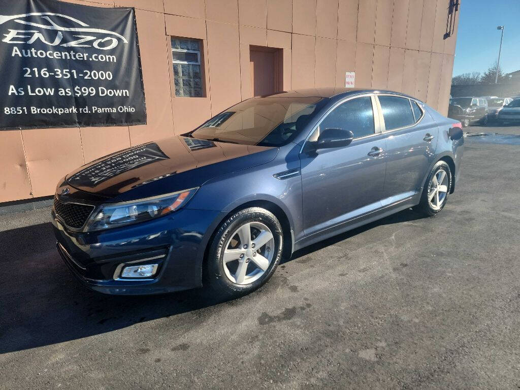 2015 Kia Optima for sale at ENZO AUTO in Parma, OH