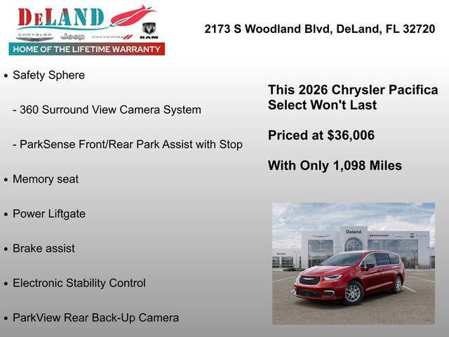 2026 Chrysler Pacifica Select